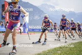 31.08.2024, Annecy, France (FRA): Delphine Claudel (FRA) - Martin Fourcade Nordic Festival Cross-Country, Annecy (FRA). www.nordicfocus.com. © Thibaut/NordicFocus. Every downloaded picture is fee-liable.