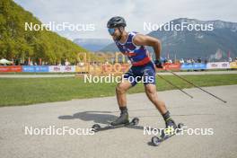 31.08.2024, Annecy, France (FRA): Richard Jouve (FRA) - Martin Fourcade Nordic Festival Cross-Country, Annecy (FRA). www.nordicfocus.com. © Thibaut/NordicFocus. Every downloaded picture is fee-liable.