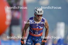 31.08.2024, Annecy, France (FRA): Qiang Wang (CHI) - Martin Fourcade Nordic Festival Cross-Country, Annecy (FRA). www.nordicfocus.com. © Thibaut/NordicFocus. Every downloaded picture is fee-liable.