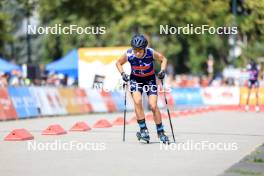 31.08.2024, Annecy, France (FRA): Clémence Didierlaurent (FRA) - Martin Fourcade Nordic Festival Cross-Country, Annecy (FRA). www.nordicfocus.com. © Manzoni/NordicFocus. Every downloaded picture is fee-liable.