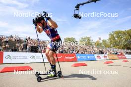 31.08.2024, Annecy, France (FRA): Arnaud Chautemps (FRA) - Martin Fourcade Nordic Festival Cross-Country, Annecy (FRA). www.nordicfocus.com. © Manzoni/NordicFocus. Every downloaded picture is fee-liable.