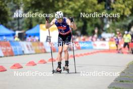 31.08.2024, Annecy, France (FRA): Mathis Desloges (FRA) - Martin Fourcade Nordic Festival Cross-Country, Annecy (FRA). www.nordicfocus.com. © Manzoni/NordicFocus. Every downloaded picture is fee-liable.