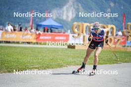 31.08.2024, Annecy, France (FRA): Victoria Carl (GER) - Martin Fourcade Nordic Festival Cross-Country, Annecy (FRA). www.nordicfocus.com. © Thibaut/NordicFocus. Every downloaded picture is fee-liable.