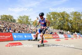 31.08.2024, Annecy, France (FRA): Arnaud Chautemps (FRA) - Martin Fourcade Nordic Festival Cross-Country, Annecy (FRA). www.nordicfocus.com. © Manzoni/NordicFocus. Every downloaded picture is fee-liable.