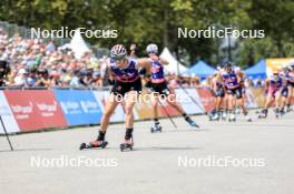 31.08.2024, Annecy, France (FRA): Victoria Carl (GER) - Martin Fourcade Nordic Festival Cross-Country, Annecy (FRA). www.nordicfocus.com. © Manzoni/NordicFocus. Every downloaded picture is fee-liable.