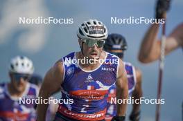 31.08.2024, Annecy, France (FRA): Lucas Chanavat (FRA) - Martin Fourcade Nordic Festival Cross-Country, Annecy (FRA). www.nordicfocus.com. © Thibaut/NordicFocus. Every downloaded picture is fee-liable.