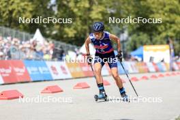 31.08.2024, Annecy, France (FRA): Clémence Didierlaurent (FRA) - Martin Fourcade Nordic Festival Cross-Country, Annecy (FRA). www.nordicfocus.com. © Manzoni/NordicFocus. Every downloaded picture is fee-liable.