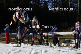 28.01.2024, Schonach, Germany (GER): Fabian Riessle (GER) - FIS world cup nordic combined men, individual gundersen HS100/10km, Schonach (GER). www.nordicfocus.com. © Volk/NordicFocus. Every downloaded picture is fee-liable.