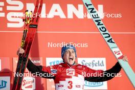 04.02.2024, Seefeld, Austria (AUT): Stefan Rettenegger (AUT) - FIS world cup nordic combined men, individual gundersen HS109/12.5km, Seefeld (AUT). www.nordicfocus.com. © Modica/NordicFocus. Every downloaded picture is fee-liable.