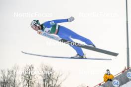 10.02.2024, Otepaeae, Estonia (EST): Vid Vrhovnik (SLO) - FIS world cup nordic combined men, individual gundersen HS97/10km, Otepaeae (EST). www.nordicfocus.com. © Authamayou/NordicFocus. Every downloaded picture is fee-liable.