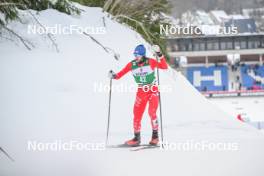 10.02.2024, Otepaeae, Estonia (EST): Grant Andrews (USA) - FIS world cup nordic combined men, individual gundersen HS97/10km, Otepaeae (EST). www.nordicfocus.com. © Authamayou/NordicFocus. Every downloaded picture is fee-liable.