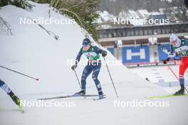 10.02.2024, Otepaeae, Estonia (EST): Domenico Mariotti (ITA) - FIS world cup nordic combined men, individual gundersen HS97/10km, Otepaeae (EST). www.nordicfocus.com. © Authamayou/NordicFocus. Every downloaded picture is fee-liable.