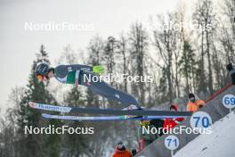 10.02.2024, Otepaeae, Estonia (EST): Gael Blondeau (FRA) - FIS world cup nordic combined men, individual gundersen HS97/10km, Otepaeae (EST). www.nordicfocus.com. © Authamayou/NordicFocus. Every downloaded picture is fee-liable.