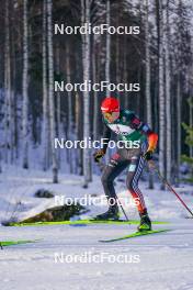 03.03.2024, Lahti, Finland (FIN): Terence Weber (GER) - FIS world cup nordic combined men, individual gundersen HS130/10km, Lahti (FIN). www.nordicfocus.com. © Thibaut/NordicFocus. Every downloaded picture is fee-liable.