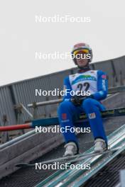 12.10.2024, Oberhof, Germany (GER): Maximilian Uhr (GER) - German Championships Nordic Combined men and women, individual gundersen HS140/10km men, Oberhof (GER). www.nordicfocus.com. © Volk/NordicFocus. Every downloaded picture is fee-liable.