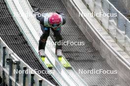 12.10.2024, Oberhof, Germany (GER): David Mach (GER) - German Championships Nordic Combined men and women, individual gundersen HS140/10km men, Oberhof (GER). www.nordicfocus.com. © Volk/NordicFocus. Every downloaded picture is fee-liable.