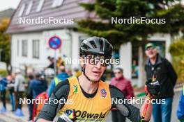 12.10.2024, Oberhof, Germany (GER): Manuel Faisst (GER) - German Championships Nordic Combined men and women, individual gundersen HS140/10km men, Oberhof (GER). www.nordicfocus.com. © Volk/NordicFocus. Every downloaded picture is fee-liable.