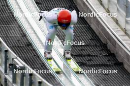 12.10.2024, Oberhof, Germany (GER): Julian Schmid (GER) - German Championships Nordic Combined men and women, individual gundersen HS140/10km men, Oberhof (GER). www.nordicfocus.com. © Volk/NordicFocus. Every downloaded picture is fee-liable.