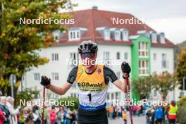 12.10.2024, Oberhof, Germany (GER): David Mach (GER) - German Championships Nordic Combined men and women, individual gundersen HS140/10km men, Oberhof (GER). www.nordicfocus.com. © Volk/NordicFocus. Every downloaded picture is fee-liable.