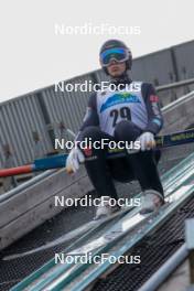 12.10.2024, Oberhof, Germany (GER): Lucas Mach (GER) - German Championships Nordic Combined men and women, individual gundersen HS140/10km men, Oberhof (GER). www.nordicfocus.com. © Volk/NordicFocus. Every downloaded picture is fee-liable.