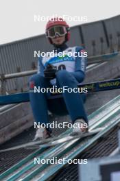 12.10.2024, Oberhof, Germany (GER): Elias Mach (GER) - German Championships Nordic Combined men and women, individual gundersen HS140/10km men, Oberhof (GER). www.nordicfocus.com. © Volk/NordicFocus. Every downloaded picture is fee-liable.