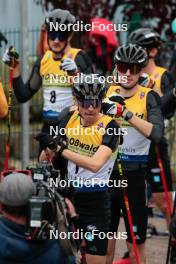 12.10.2024, Oberhof, Germany (GER): David Mach (GER) - German Championships Nordic Combined men and women, individual gundersen HS140/10km men, Oberhof (GER). www.nordicfocus.com. © Volk/NordicFocus. Every downloaded picture is fee-liable.