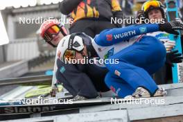 12.10.2024, Oberhof, Germany (GER): Maximilian Uhr (GER) - German Championships Nordic Combined men and women, individual gundersen HS140/10km men, Oberhof (GER). www.nordicfocus.com. © Volk/NordicFocus. Every downloaded picture is fee-liable.