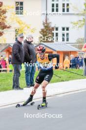 12.10.2024, Oberhof, Germany (GER): Julian Schmid (GER) - German Championships Nordic Combined men and women, individual gundersen HS140/10km men, Oberhof (GER). www.nordicfocus.com. © Volk/NordicFocus. Every downloaded picture is fee-liable.