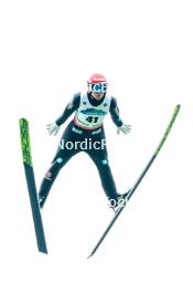 12.10.2024, Oberhof, Germany (GER): Terence Weber (GER) - German Championships Nordic Combined men and women, individual gundersen HS140/10km men, Oberhof (GER). www.nordicfocus.com. © Volk/NordicFocus. Every downloaded picture is fee-liable.