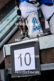 12.10.2024, Oberhof, Germany (GER): Gate - German Championships Nordic Combined men and women, individual gundersen HS140/10km men, Oberhof (GER). www.nordicfocus.com. © Volk/NordicFocus. Every downloaded picture is fee-liable.