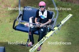 12.10.2024, Oberhof, Germany (GER): David Mach (GER) - German Championships Nordic Combined men and women, individual gundersen HS140/10km men, Oberhof (GER). www.nordicfocus.com. © Volk/NordicFocus. Every downloaded picture is fee-liable.