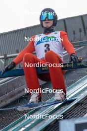 12.10.2024, Oberhof, Germany (GER): Marcel Dickhaut (GER) - German Championships Nordic Combined men and women, individual gundersen HS140/10km men, Oberhof (GER). www.nordicfocus.com. © Volk/NordicFocus. Every downloaded picture is fee-liable.