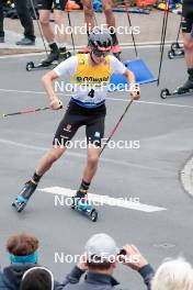 12.10.2024, Oberhof, Germany (GER): Jonathan Graebert (GER) - German Championships Nordic Combined men and women, individual gundersen HS140/10km men, Oberhof (GER). www.nordicfocus.com. © Volk/NordicFocus. Every downloaded picture is fee-liable.