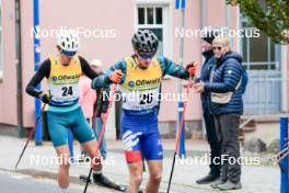 12.10.2024, Oberhof, Germany (GER): Lukas Dolezal (CZE), Jan Vytrval (CZE), (l-r)  - German Championships Nordic Combined men and women, individual gundersen HS140/10km men, Oberhof (GER). www.nordicfocus.com. © Volk/NordicFocus. Every downloaded picture is fee-liable.