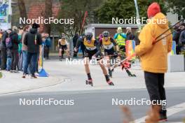 12.10.2024, Oberhof, Germany (GER): Jan Andersen (GER), Richard Stenzel (GER), (l-r)  - German Championships Nordic Combined men and women, individual gundersen HS140/10km men, Oberhof (GER). www.nordicfocus.com. © Volk/NordicFocus. Every downloaded picture is fee-liable.