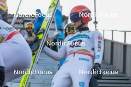 12.10.2024, Oberhof, Germany (GER): Julian Schmid (GER) - German Championships Nordic Combined men and women, individual gundersen HS140/10km men, Oberhof (GER). www.nordicfocus.com. © Volk/NordicFocus. Every downloaded picture is fee-liable.