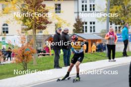 12.10.2024, Oberhof, Germany (GER): Manuel Faisst (GER) - German Championships Nordic Combined men and women, individual gundersen HS140/10km men, Oberhof (GER). www.nordicfocus.com. © Volk/NordicFocus. Every downloaded picture is fee-liable.