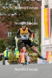 12.10.2024, Oberhof, Germany (GER): Johann Unger (GER) - German Championships Nordic Combined men and women, individual gundersen HS140/10km men, Oberhof (GER). www.nordicfocus.com. © Volk/NordicFocus. Every downloaded picture is fee-liable.