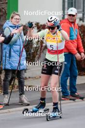 12.10.2024, Oberhof, Germany (GER): Maria Gerboth (GER) - German Championships Nordic Combined men and women, individual gundersen HS100/5km women, Oberhof (GER). www.nordicfocus.com. © Volk/NordicFocus. Every downloaded picture is fee-liable.