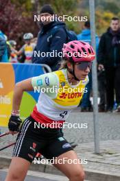 12.10.2024, Oberhof, Germany (GER): Nathalie Armbruster (GER) - German Championships Nordic Combined men and women, individual gundersen HS100/5km women, Oberhof (GER). www.nordicfocus.com. © Volk/NordicFocus. Every downloaded picture is fee-liable.