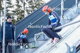 12.10.2024, Oberhof, Germany (GER): Maria Gerboth (GER) - German Championships Nordic Combined men and women, individual gundersen HS100/5km women, Oberhof (GER). www.nordicfocus.com. © Volk/NordicFocus. Every downloaded picture is fee-liable.