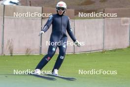 11.10.2024, Oberhof, Germany (GER): Trine Goepfert (GER) - German Championships Nordic Combined men and women, individual gundersen HS100/5km women, training, Oberhof (GER). www.nordicfocus.com. © Volk/NordicFocus. Every downloaded picture is fee-liable.