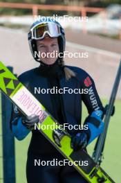 11.10.2024, Oberhof, Germany (GER): Svenja Wuerth (GER) - German Championships Nordic Combined men and women, individual gundersen HS100/5km women, training, Oberhof (GER). www.nordicfocus.com. © Volk/NordicFocus. Every downloaded picture is fee-liable.