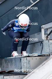 12.10.2024, Oberhof, Germany (GER): Trine Goepfert (GER) - German Championships Nordic Combined men and women, individual gundersen HS100/5km women, Oberhof (GER). www.nordicfocus.com. © Volk/NordicFocus. Every downloaded picture is fee-liable.