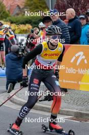 12.10.2024, Oberhof, Germany (GER): Trine Goepfert (GER) - German Championships Nordic Combined men and women, individual gundersen HS100/5km women, Oberhof (GER). www.nordicfocus.com. © Volk/NordicFocus. Every downloaded picture is fee-liable.