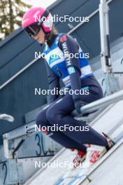 12.10.2024, Oberhof, Germany (GER): Fabienne Klumpp (GER) - German Championships Nordic Combined men and women, individual gundersen HS100/5km women, Oberhof (GER). www.nordicfocus.com. © Volk/NordicFocus. Every downloaded picture is fee-liable.