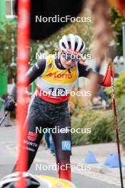 12.10.2024, Oberhof, Germany (GER): Sofia Eggensberger (GER) - German Championships Nordic Combined men and women, individual gundersen HS100/5km women, Oberhof (GER). www.nordicfocus.com. © Volk/NordicFocus. Every downloaded picture is fee-liable.