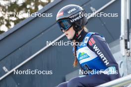 12.10.2024, Oberhof, Germany (GER): Anne Haeckel (GER) - German Championships Nordic Combined men and women, individual gundersen HS100/5km women, Oberhof (GER). www.nordicfocus.com. © Volk/NordicFocus. Every downloaded picture is fee-liable.