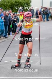 12.10.2024, Oberhof, Germany (GER): Nathalie Armbruster (GER) - German Championships Nordic Combined men and women, individual gundersen HS100/5km women, Oberhof (GER). www.nordicfocus.com. © Volk/NordicFocus. Every downloaded picture is fee-liable.