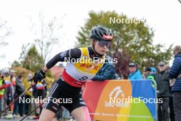 12.10.2024, Oberhof, Germany (GER): Ronja Loh (GER) - German Championships Nordic Combined men and women, individual gundersen HS100/5km women, Oberhof (GER). www.nordicfocus.com. © Volk/NordicFocus. Every downloaded picture is fee-liable.